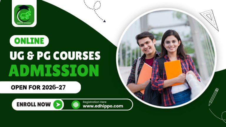 Online UG & PG Courses | Admissions Open For 2026-2027