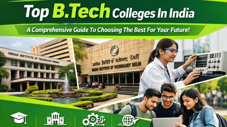 Top B.Tech Colleges In India A Comprehensive Guide To Choosing The Best For Your Future!