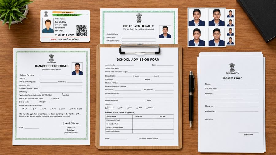 Documents Required For a Private School Admission in India 